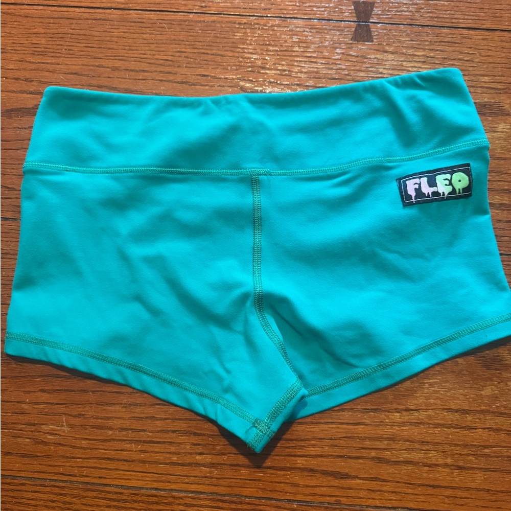 Fleo Rare Monster Green Shorts